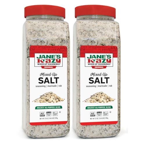 Janes Krazy Original Mixed-Up Salt, 21 oz (Pack of 2)