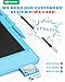 KOKODI LCD Writing Tablet 8.5-Inch Colorful Doodle Board, Electronic Drawing Tablet Drawing Pad for Kids, Educational and Learning Kids Toys Gifts for 3 4 5 6 7 8 Year Old Boys and Girls(Blue)