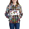 FiveEarl World Flags 3D Print Hooded Sweatshirt, Long Sleeve Pullover Hoodie for Youth Boys Girls, Ages 6-14 (UK, Age, 8 Years, 10 Years, Regular, Wflg05) #3