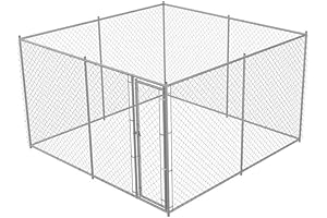 HITTITE 10 x 10 Dog Kennel: Spacious Outdoor Comforts for Your Canine Companion