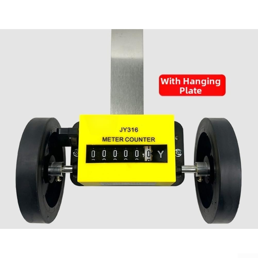 Mechanischer Stoffzähler 6-Stellig Metallrolle Gelb(Meter board)