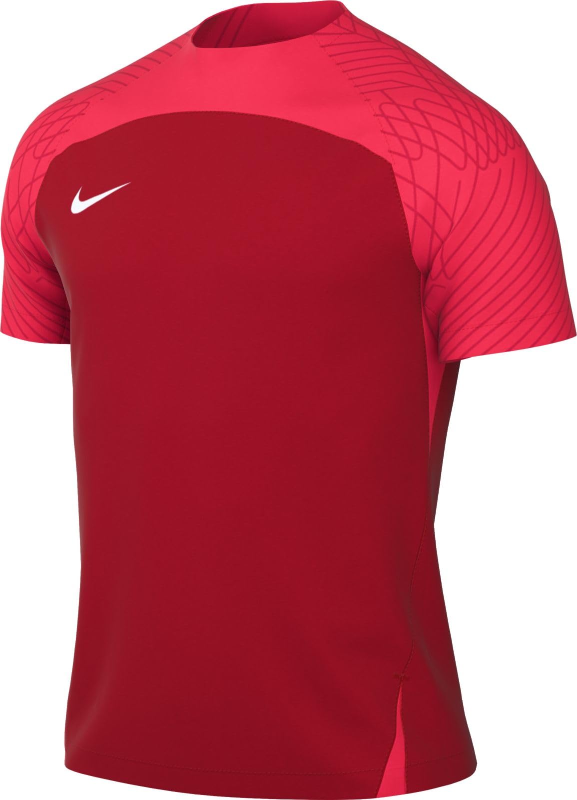 NIKE DR0889-657 M NK DF STRKE III JSY SS T-Shirt Men's University RED/Bright Crimson/White Size S