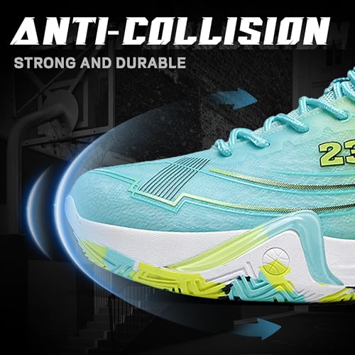 Men Basketball Shoes Anti Slip Breathable Fashionable Outdoor Sports Shoes Training Shoes4