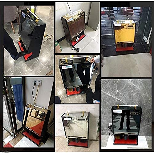 Lucidascarpe Automatica - Pulisci Suole, Lucidascarpe, Lucidascarpe elettriche di Lusso per la casa Lucidascarpe elettriche (A) (C)