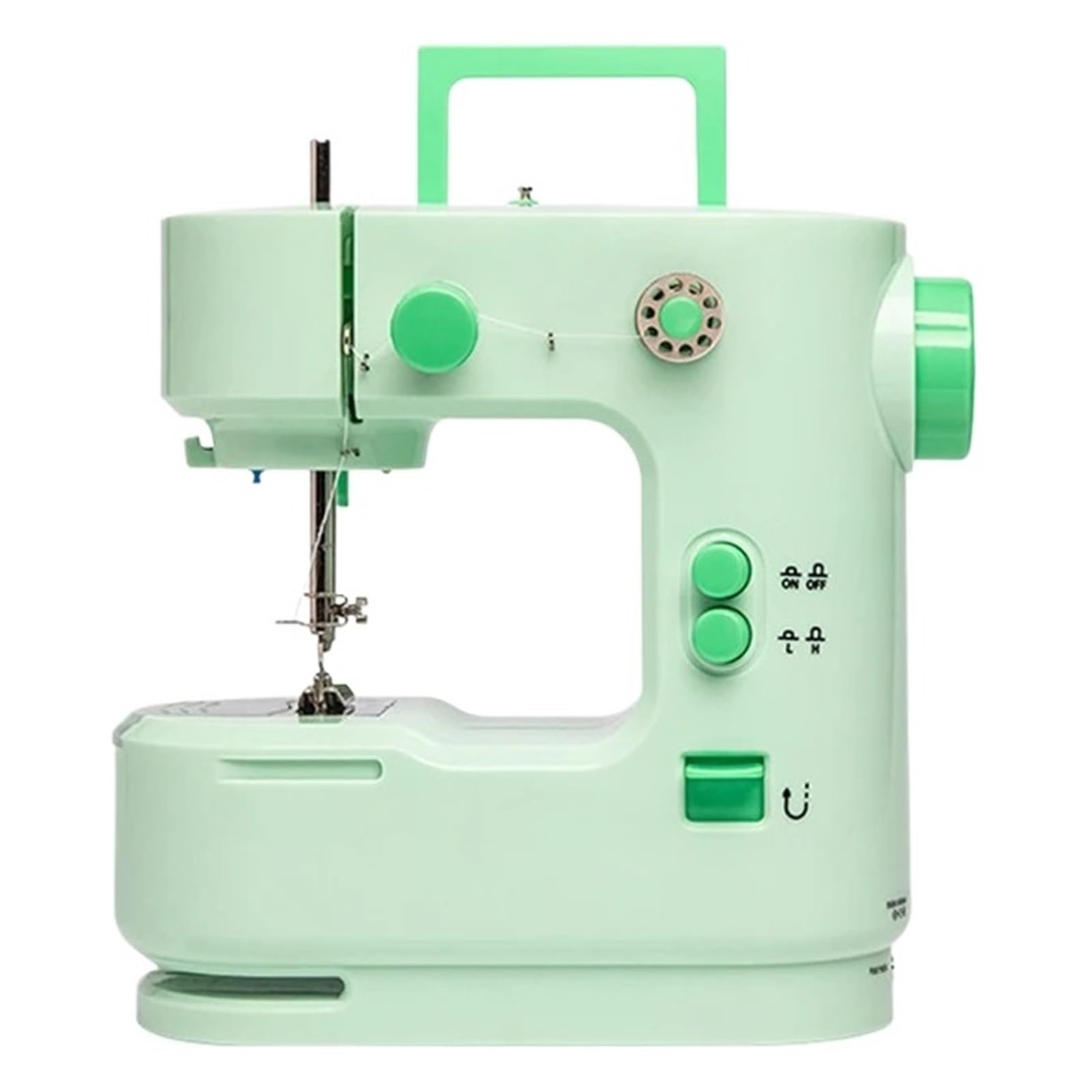 Mini Przenośna Maszyna Do Szycia Obcinarka Pedał Nożny Prosta Linia Stołowa Dwunitkowa Uzwojenie Elektryczne SM-168 Mocna Cicha Stabilna(FRJ-SM168L)