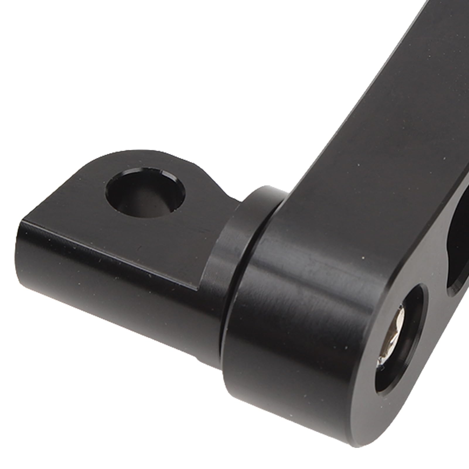 KIMISS Soporte de Clavijas de Pie Ajustables de 360 ​​​​°, Kit de Montaje de Clavijas de Pie de Carretera de Motocicleta de Aluminio Soporte de Extensión de Clavijas de Pie de