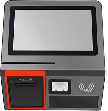 Pos System, Machine Touch Self Service Screen Electronic Cashier Cash Register Restaurant Billing 15 Inch,for Small BusinessPC Version