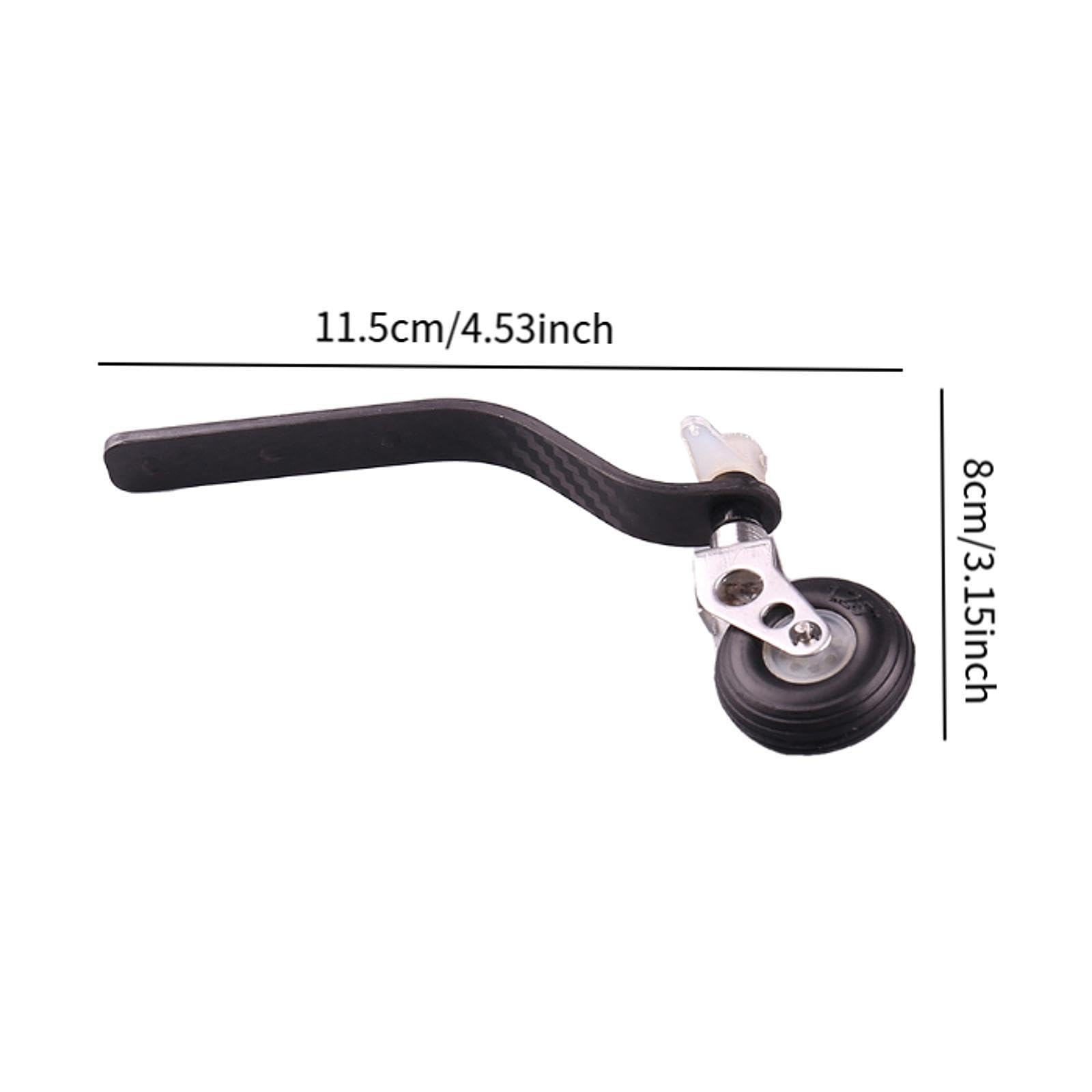 Tren de Aterrizaje con Rueda de Cola de Fibra de Carbono con Tornillos para Avión RC (Piezas de 1,25 Pulgadas), 26 CC