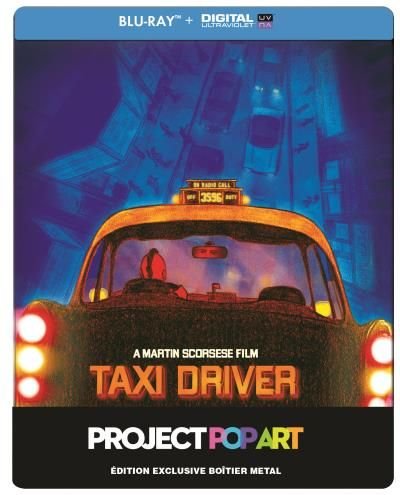 Taxi Driver Steelbook Blu Ray remplacez le streaming par un disque durable
