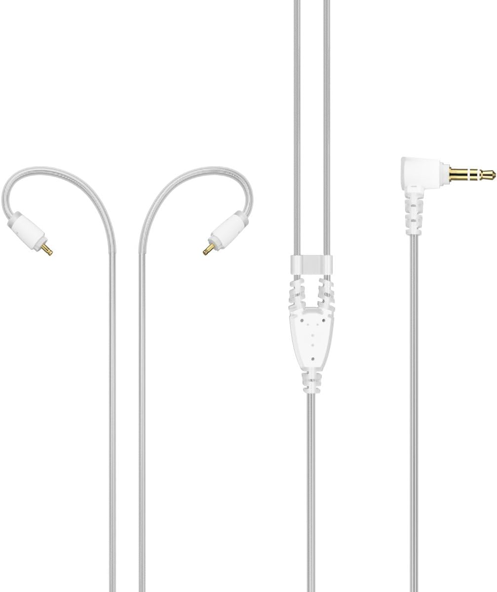 MEE audio MX PRO Series and M6 PRO Replacement Stereo Audio Cable (Clear), 51 in