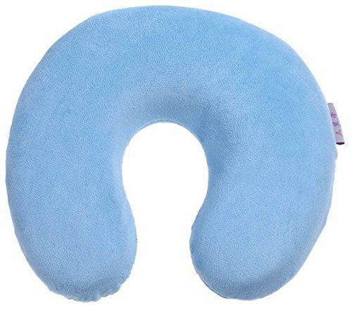 Memory Foam Neck Rest Travel Pillow, U Shaped Pillow Blue Gh4990