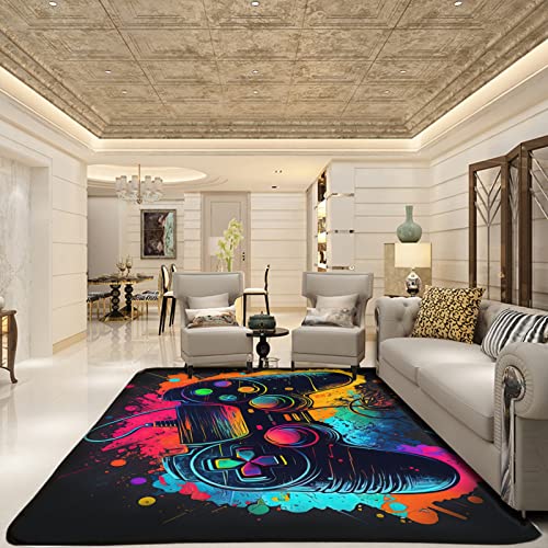 Alfombra de videojuegos para decorar el cuarto de juegos de los niños 4