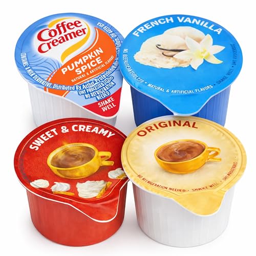 Holiday Warmth Pack – 100 Count Coffee Creamer Cups Variety