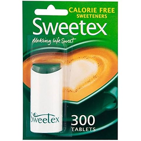 Sweetex Calorie Free Sweeteners Tablets (300) - Pack of 6 Cover