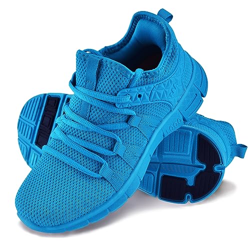 Image of INZCOU Running Shoes Lightweight Tennis Shoes Non Slip Gym Workout Shoes Breathable Mesh Walking Sneakers