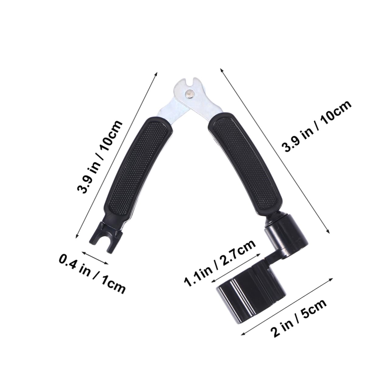 ifundom Multifunction Guitar String Winder Cutter Pin Puller High Strength Steel Versatile Repair Tool for Guitars