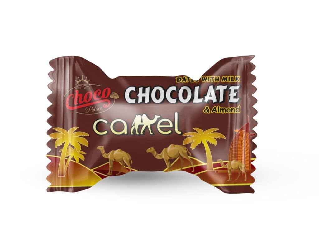 Choco Palace Date With Milk Chocolate & Almond (Camel) 1 kg Packet (UAE) Each Individually Wrapped (B0CG6KDQ8C) Amazon Price History, Amazon Price Tracker