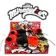BANDAI - Miraculous Ladybug - Weiches Stofftier 15cm - Tikki - P50691