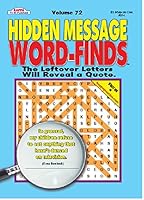 Hidden Message Word-Finds Puzzle Book - Volume 72 1559933062 Book Cover
