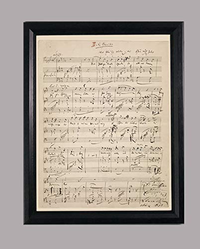 洋書古書1922年メッセージ　楽譜シューマン　ルメール画集アンティーク 水彩画 Amazon | BiblioArt Series シューマン自筆譜 「旅するツバメに幸い