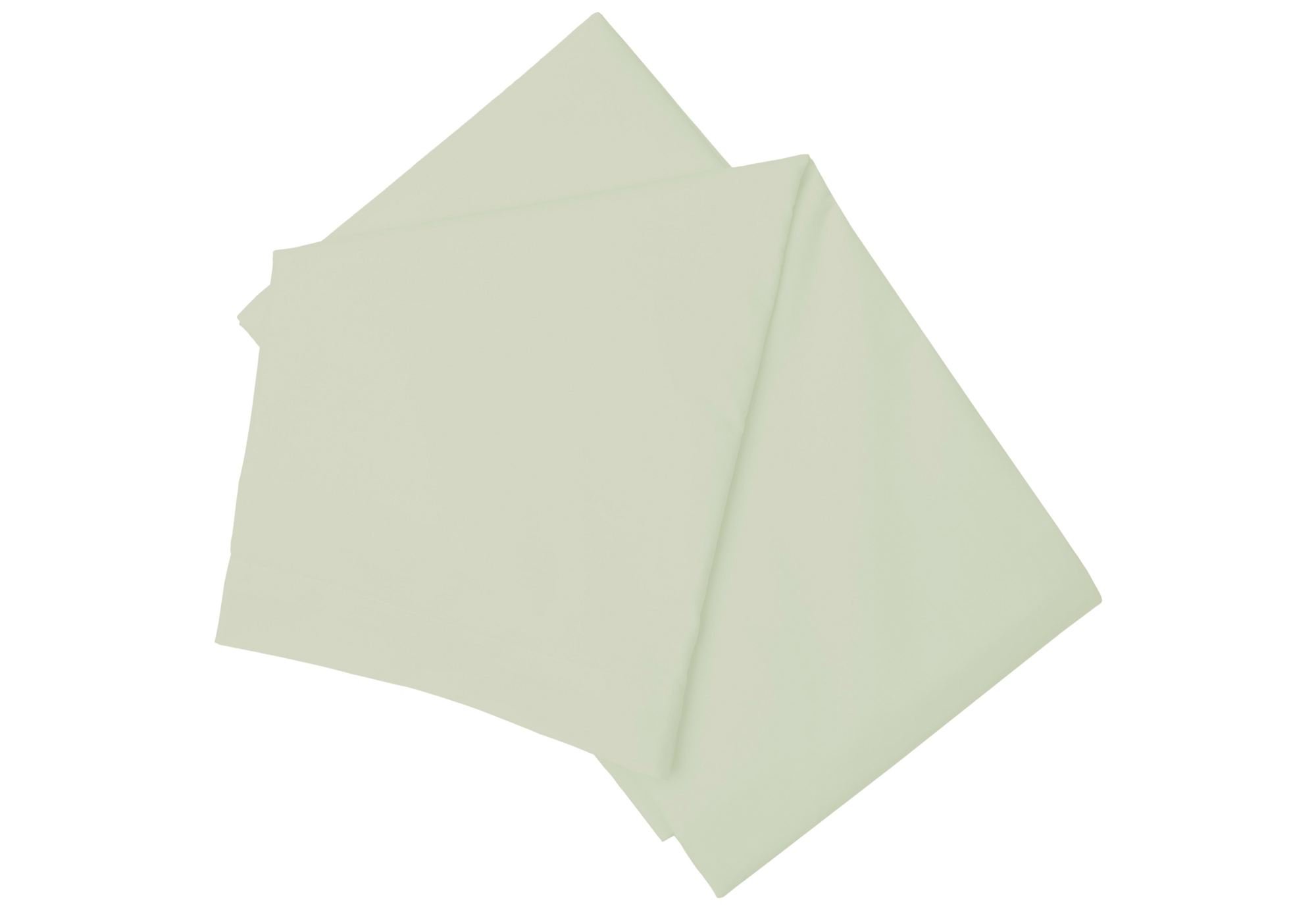 Belledorm Green Flat Sheet, 200 Thread Count Percale (Double, Apple)