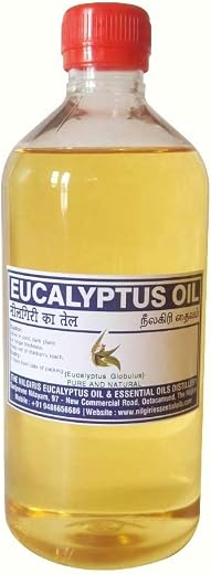 THE NILGIRIS EUCALYPTUS OIL &amp; ESSENTIAL OILS DISTILLERY TNEOEOD Pure and Natural Therapeutic Grade A Ooty Eucalyptus Oil 1...