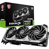 MSI GeForce RTX 4080 16GB Ventus 3X OC - Tarjeta gráfica 16GB