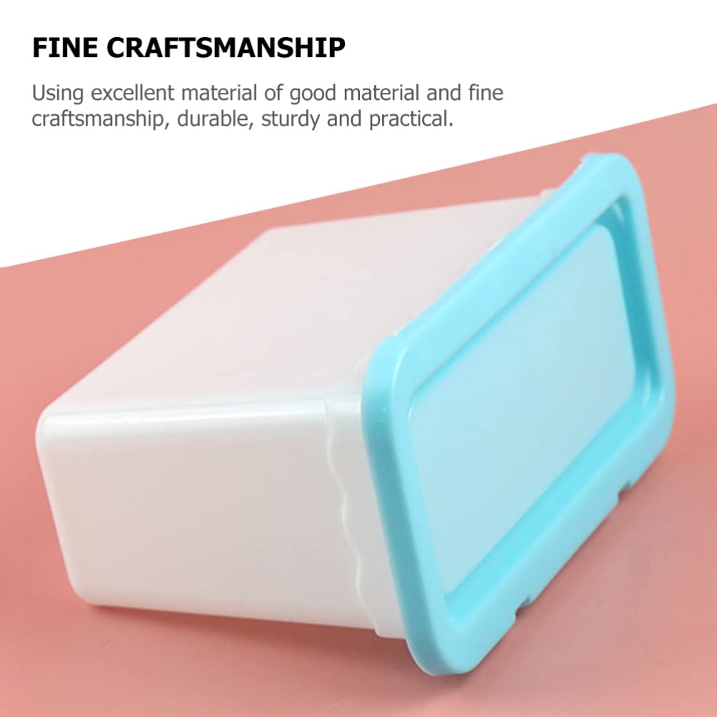 6pcs Laundry Pod Box Organizer with Lid Containers with Lids Laundry Container Laundry Container Laundry Container Laundry Scent Bead White Plastic Dog Snacks