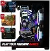 PC Gamer SAAV Preensamblado, AMD Ryzen 7 9800X3D, Radeon RX 9070 XT 16GB GDDR6, Monitor, 64GB DDR5, 2TB NVMe SSD, WiFi 6, Windows 11, Negro RGB 4