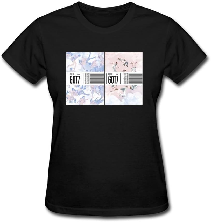 ChaoLi Women's Got7 Flight Log Departure T-shirts