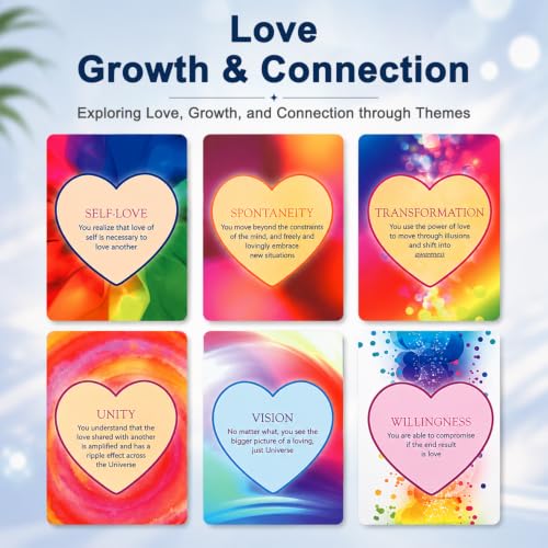 Image of PATPAT 44 Pcs Love Oracle Cards Deck Original Tarot Card Deck Cards Set