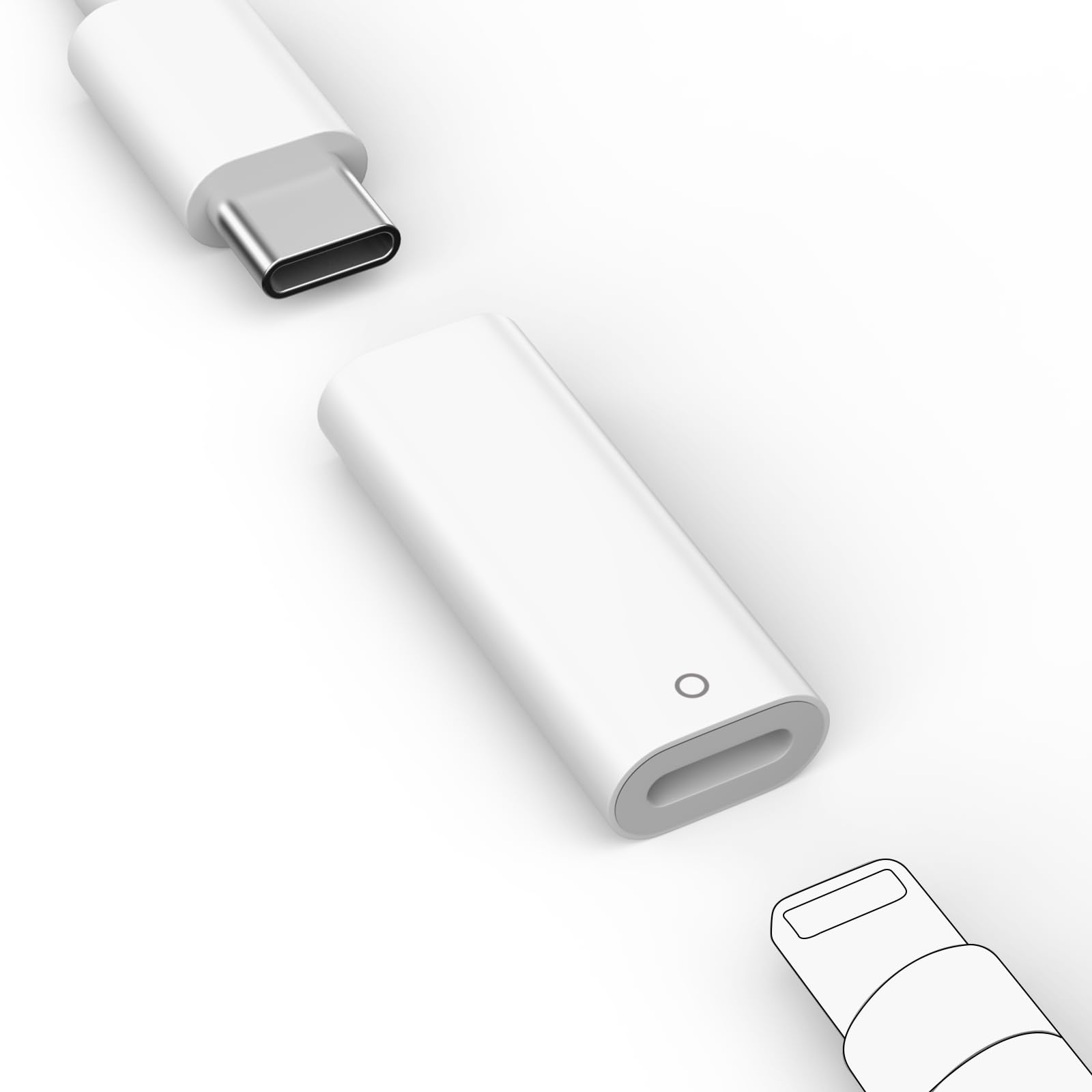 Amazon.co.jp: 【充電&ペアリング用】 MoKo Apple Pencil 第1世代 USB