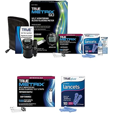 TRUE METRIX® GO Starter Kit with TRUE METRIX® Test Strips and TRUEplus® Lancet Bundle Cover