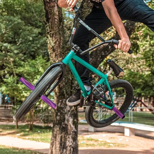 image for Shwsed Bike Pegs, Aluminum Anti-Skid BMX Bicycle Foot Pegs for Mountai