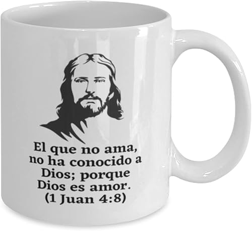 Miniatura 2 de Regalos religiosos para mujer o hombre taza de café para bautizo, primera comunión, confirmación o matrimonio