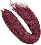 36 Inch Box Braid Crochet Hair Long Crochet Box Braids Pre Looped Goddess Box Braids Crochet Hair...