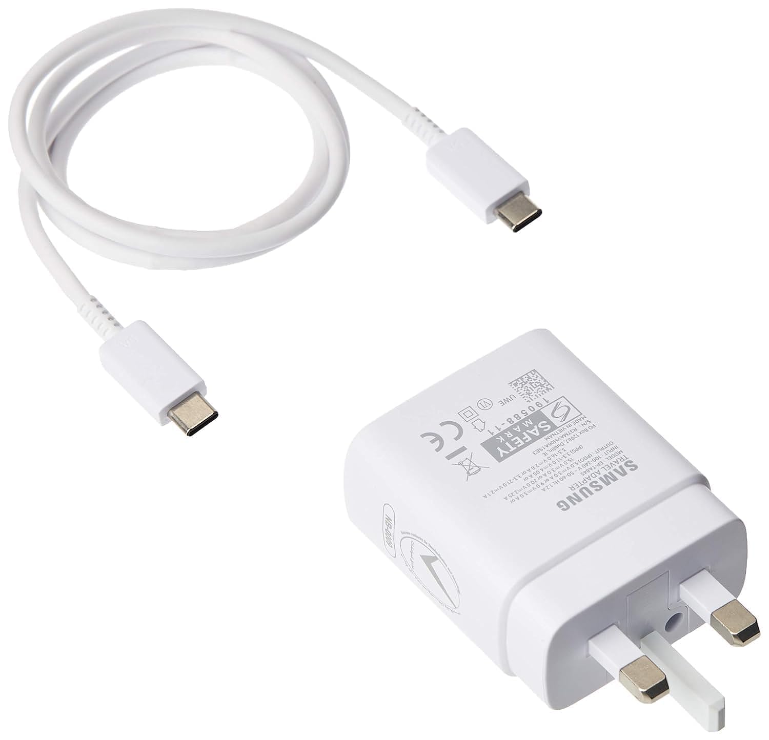 Samsung EP-TA845X Travel Adapter, White