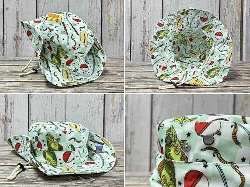 Image of Wide Brim Bucket Hat for Women Girl Men Boy