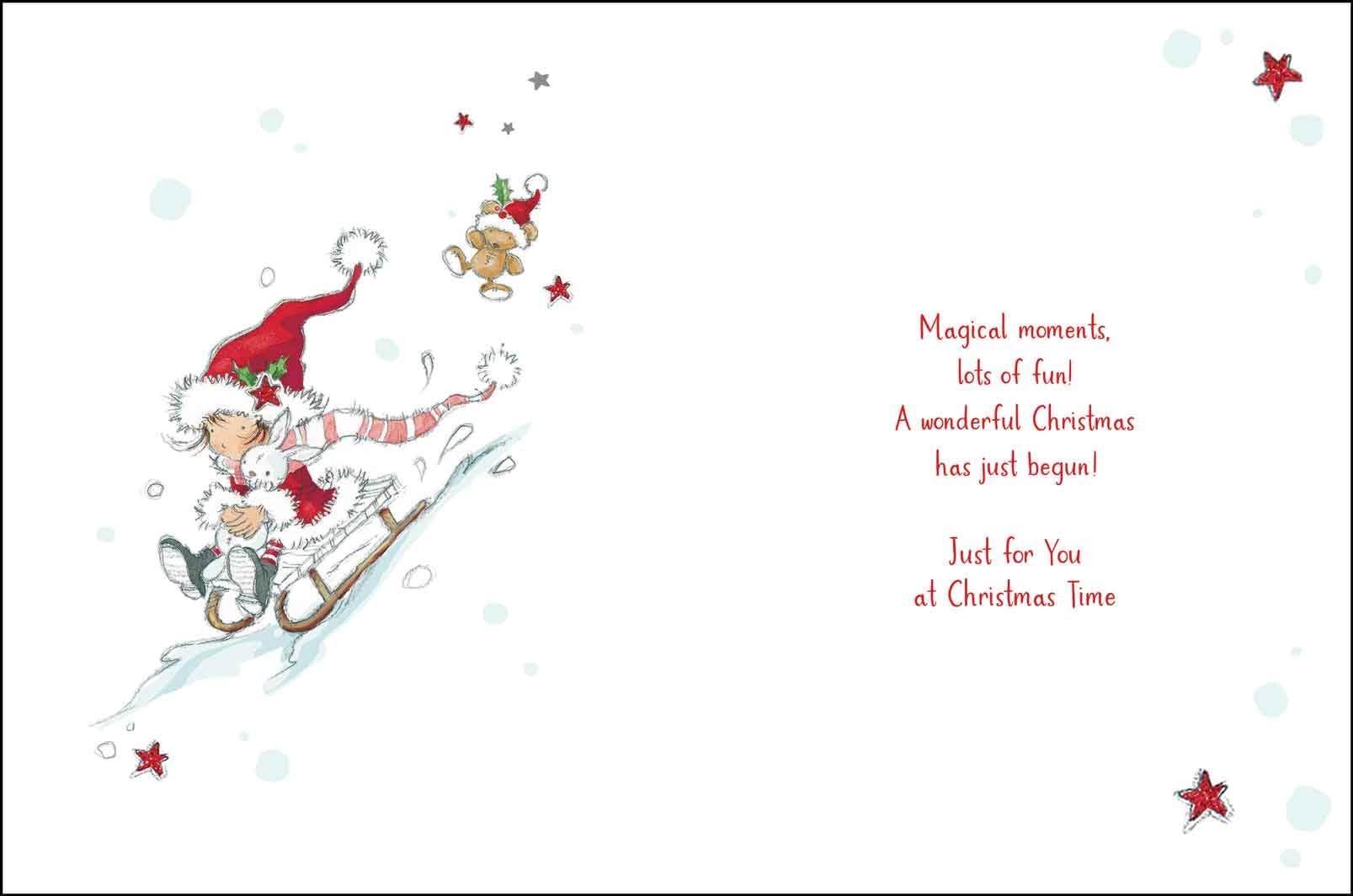 Jonny Javelin Christmas Card For Friend - Festive Cocktails - View #3
