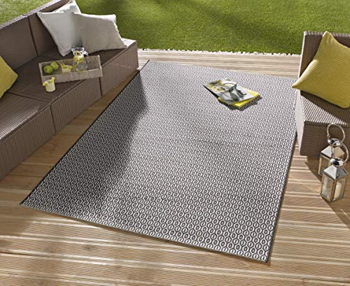 NORTHRUGS Indoor and Outdoor Rug Coin 80 x 150 cm