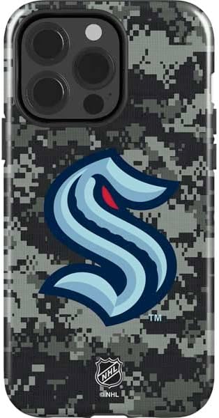 Skinit Impact Phone Case Compatible with iPhone 14 Pro - Officially Licensed NHL Seattle Kraken Design