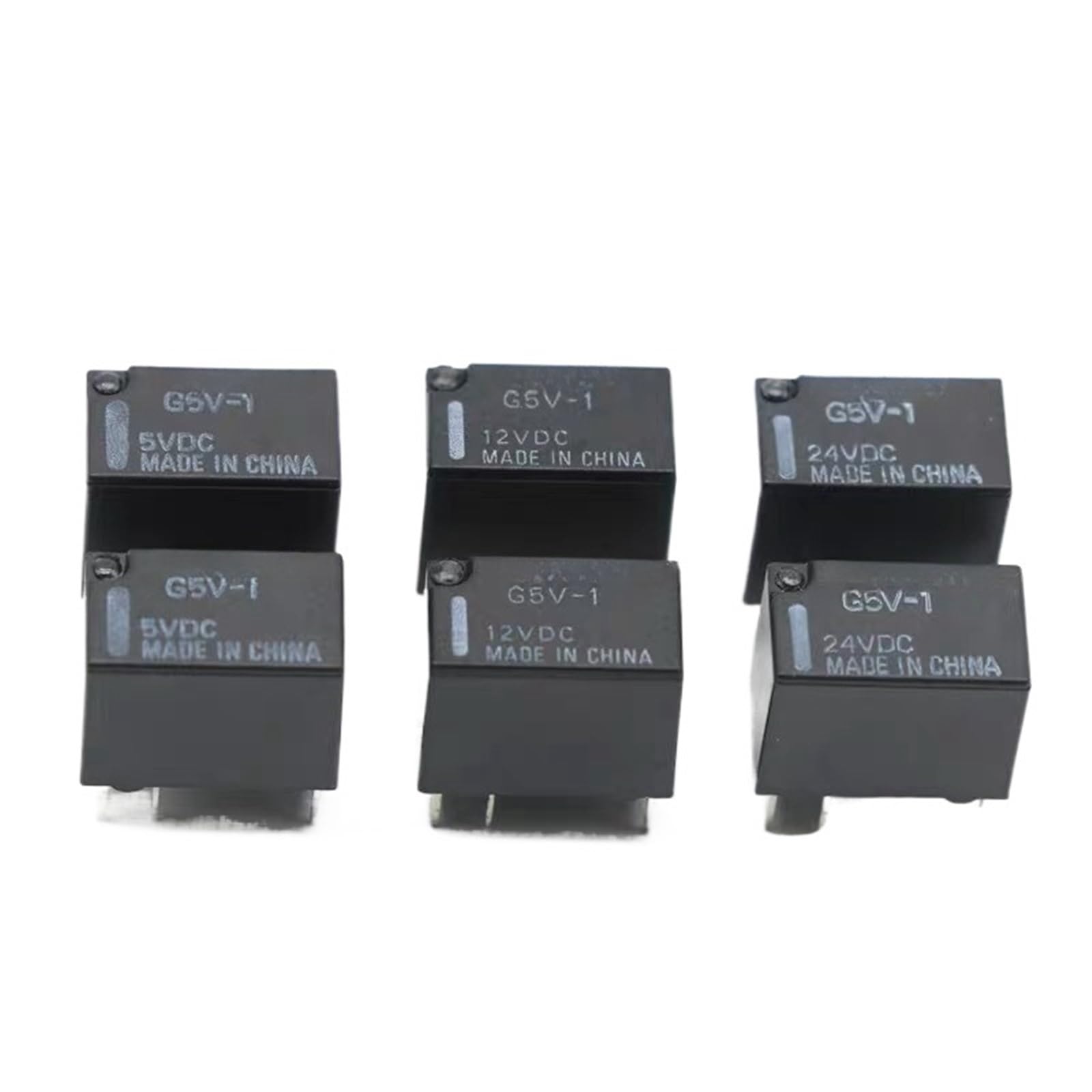 Relais de signal G5V-1-5VDC 1A 6 broches pour circuit imprimé miniature x5