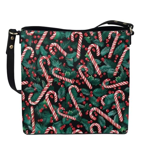 Image of HUGS IDEA Hoho Bag for Women Crossbody Purse Leather Handbags Laides Shoulder Bags