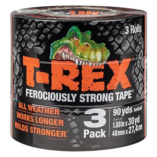How to fix a leak in a pressure washer hose T-Rex Heavy Duty Duct Tape, 3 Rolls