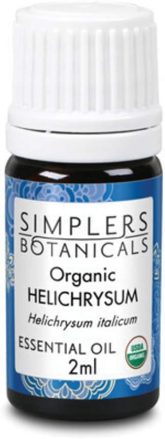 Living Flower Essences Simplers Botanicals Organic, Helichrysum, 0.06 Fluid Ounce