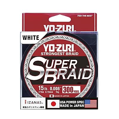 Yo-Zuri SuperBraid - White, 300 Yards by Yo-Zuri