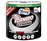 3 capas de alto espesor Foxy papel de cocina Tornado Strong 1 rollo