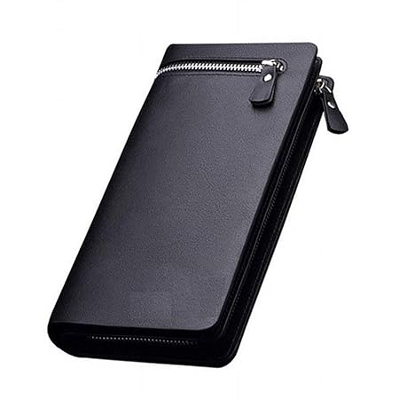 ESnipe Mart Black Leather Womens Wallet (1)