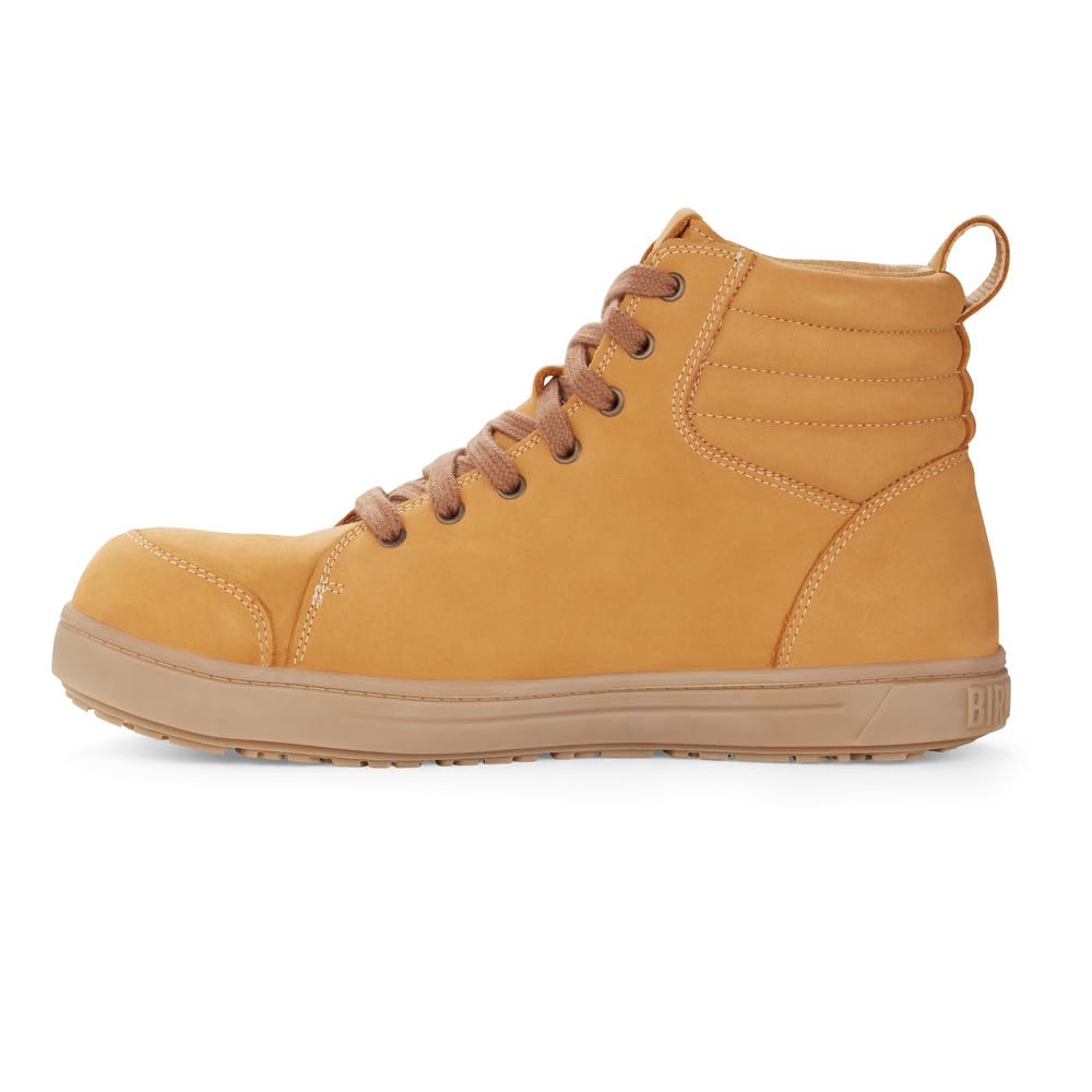 Birkenstock Sicherheitsschnürschuh Knöchelhoch Schutzklasse S3 Stahlkappe Antistatisch Durchtrittsicher - Obermaterial Leder - Modell QS 700 1020848 Größe 43