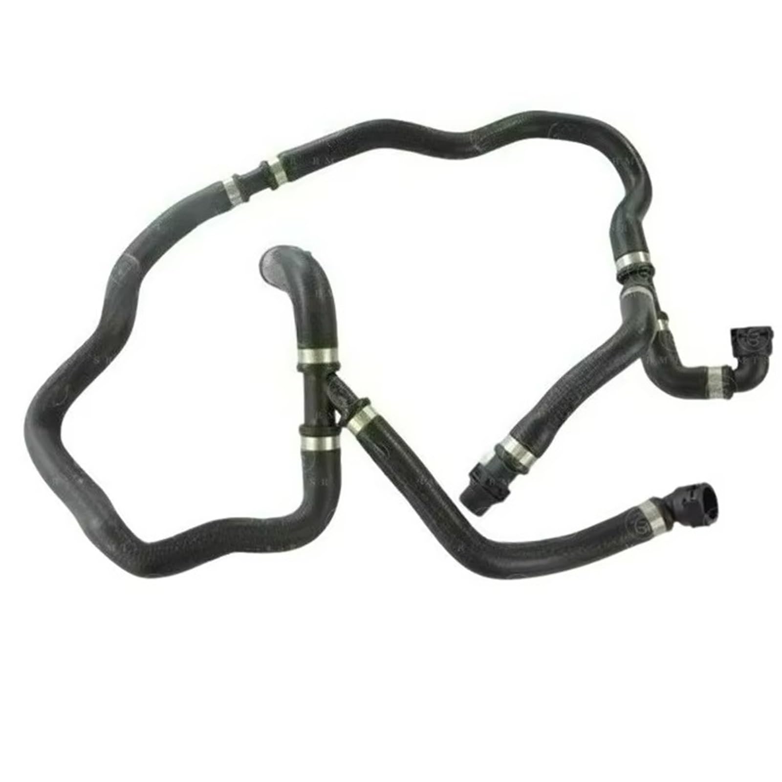 Car Engine Radiator Hose Compatible with BMW for E65 E66 E67 Car Engine Coolant Radiator Return Water Rubber Hose Pipe Replacement Part OEM：17127537746